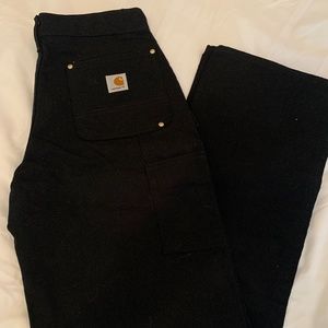 Carhartt Double-Knee Original Fit (30x32)- Black